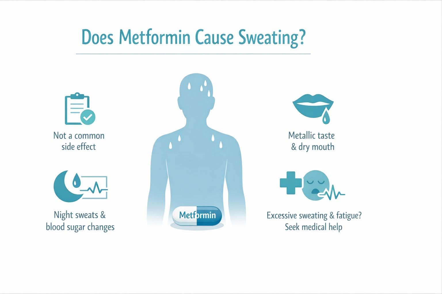 Does Metformin Make You Sweat?