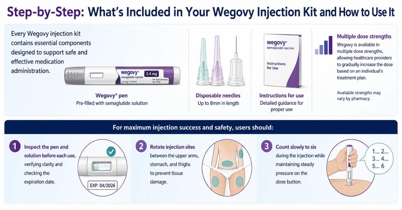 Step-by-Step: What’s Included in Your Wegovy Injection Kit and How to Use It