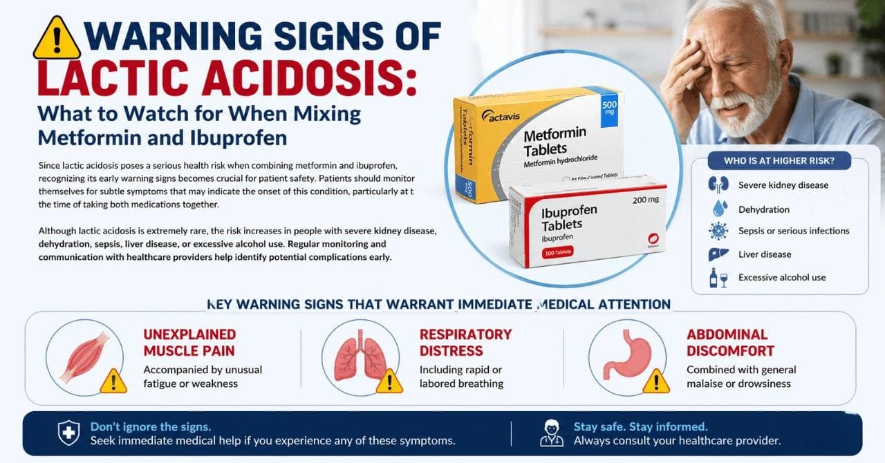 Warning Signs of Lactic Acidosis: