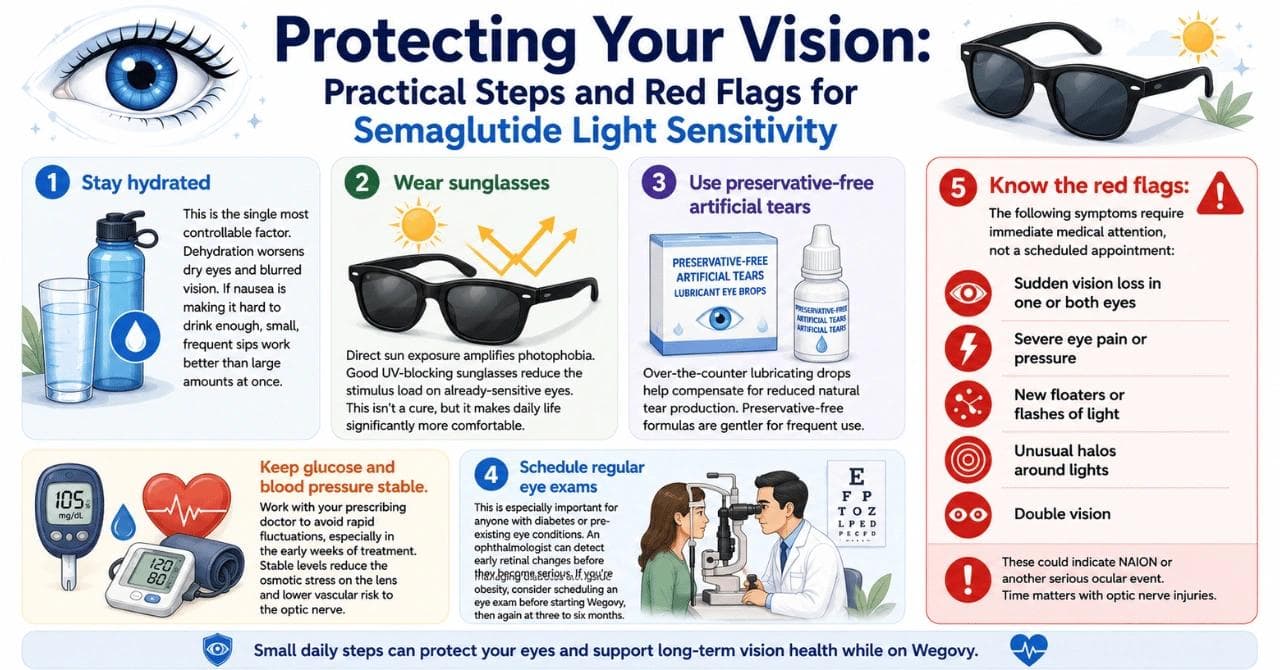 Protecting Your Vision: Practical Steps and Red Flags for Semaglutide Light Sensitivity