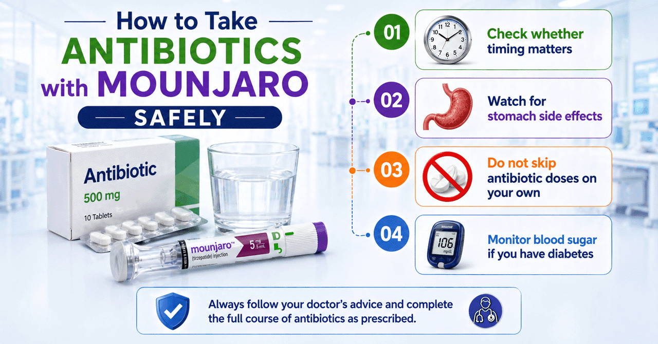 The Bottom Line: Is It Safe to Take Antibiotics with Mounjaro
