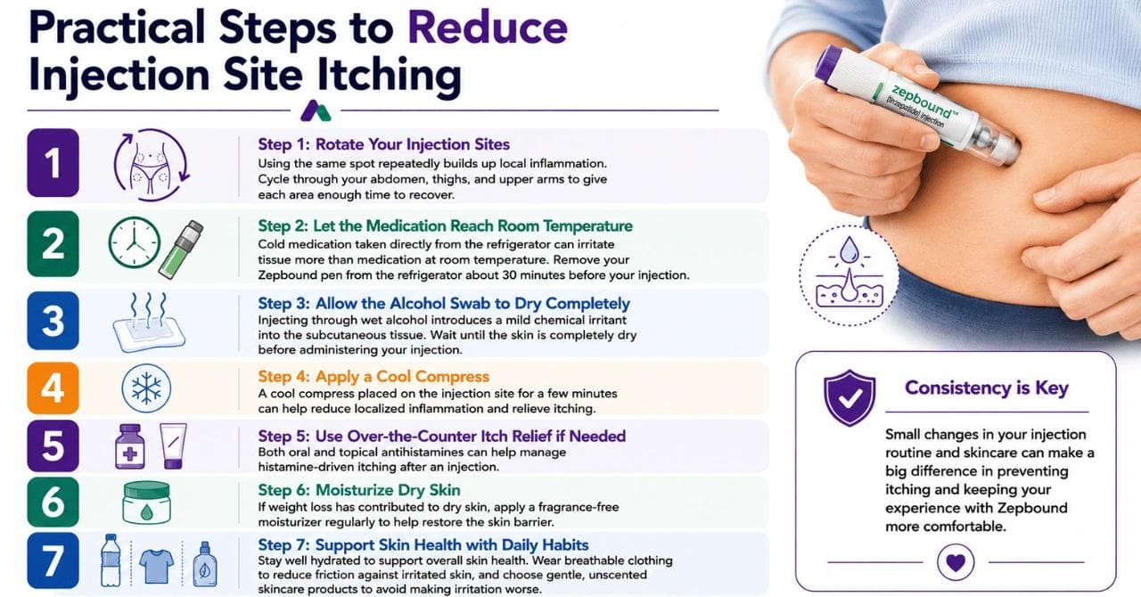 Practical Steps to Reduce Injection Site Itching