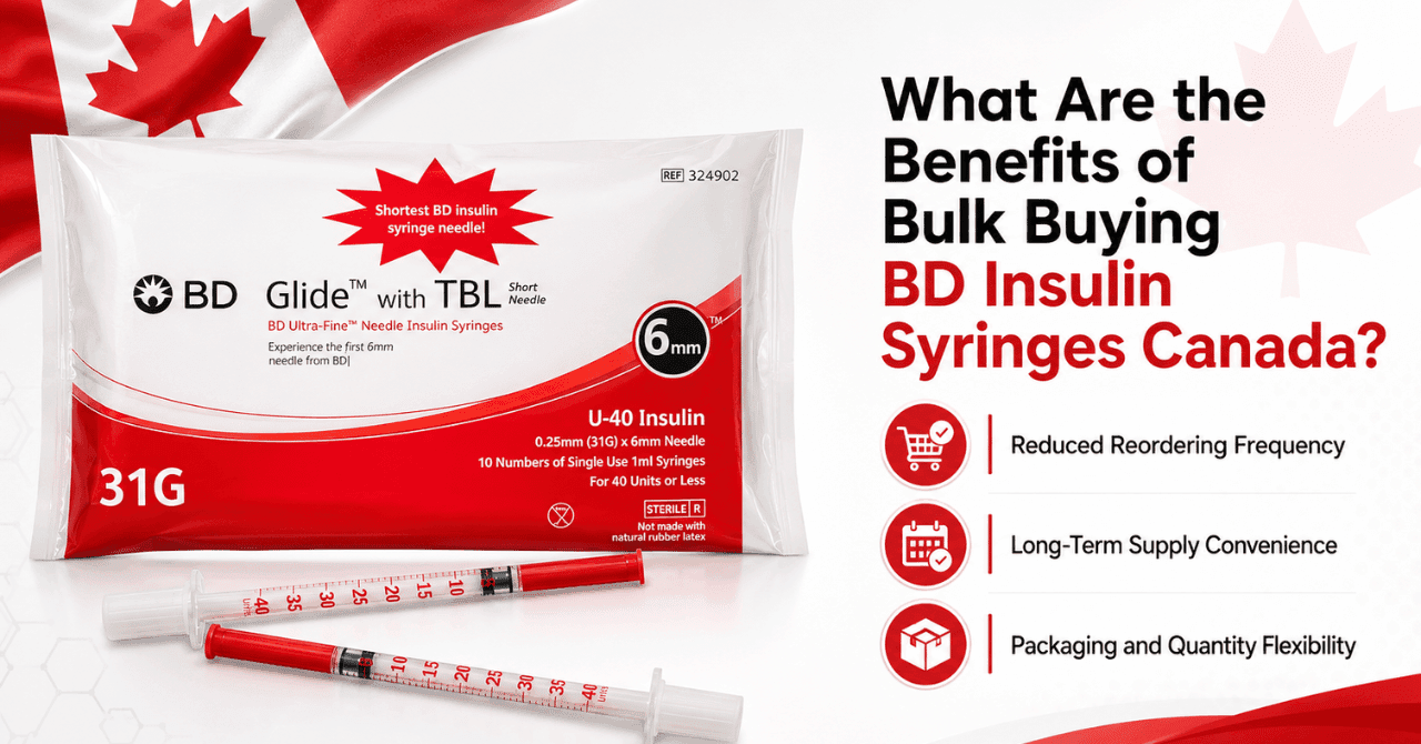 What Are the Benefits of Bulk Buying BD Insulin Syringes Canada