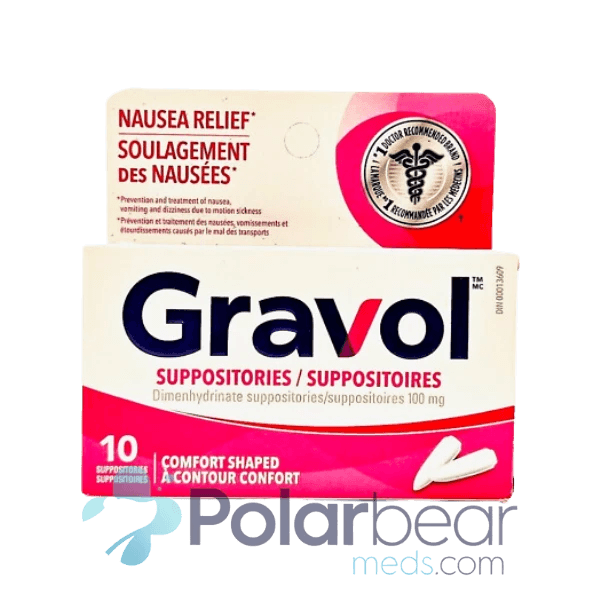 Gravol Suppositories - Image 1