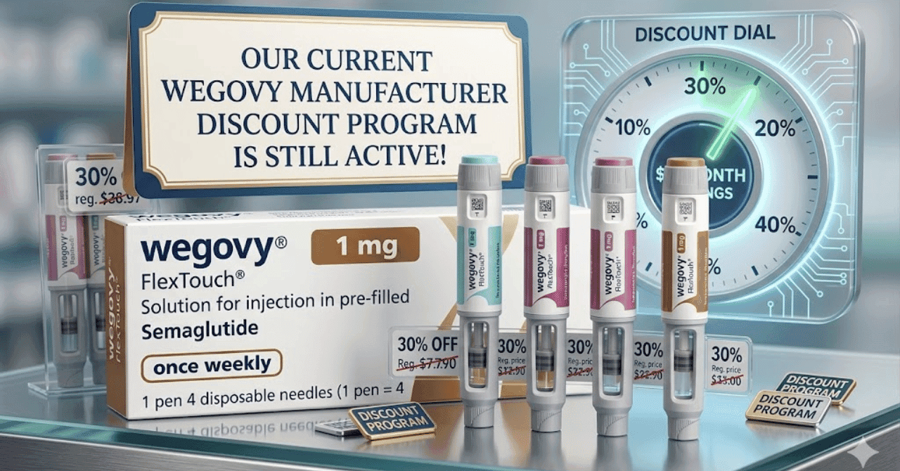 When Does the Wegovy Manufacturer Discount Run Out