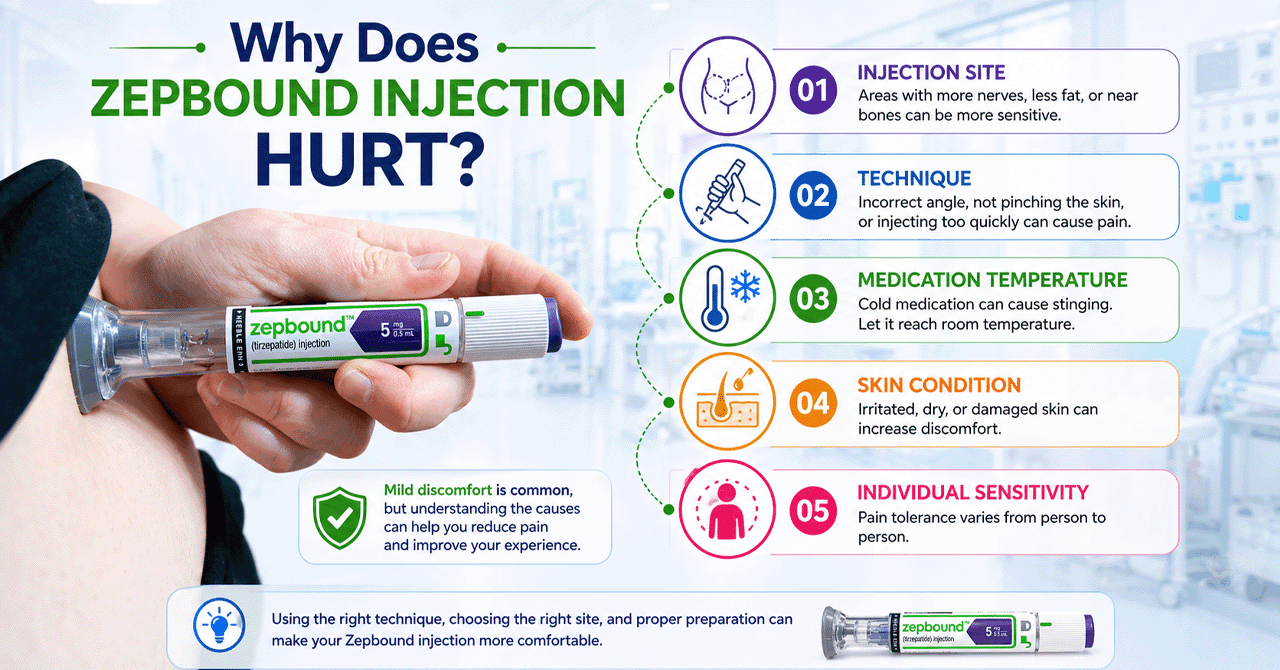 Why Does Zepbound Injection Hurt