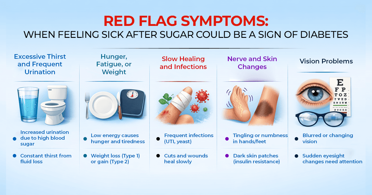 When Feeling Sick After Sugar Could Be a Sign of Diabetes