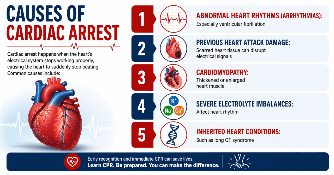 Causes of Cardiac Arrest
