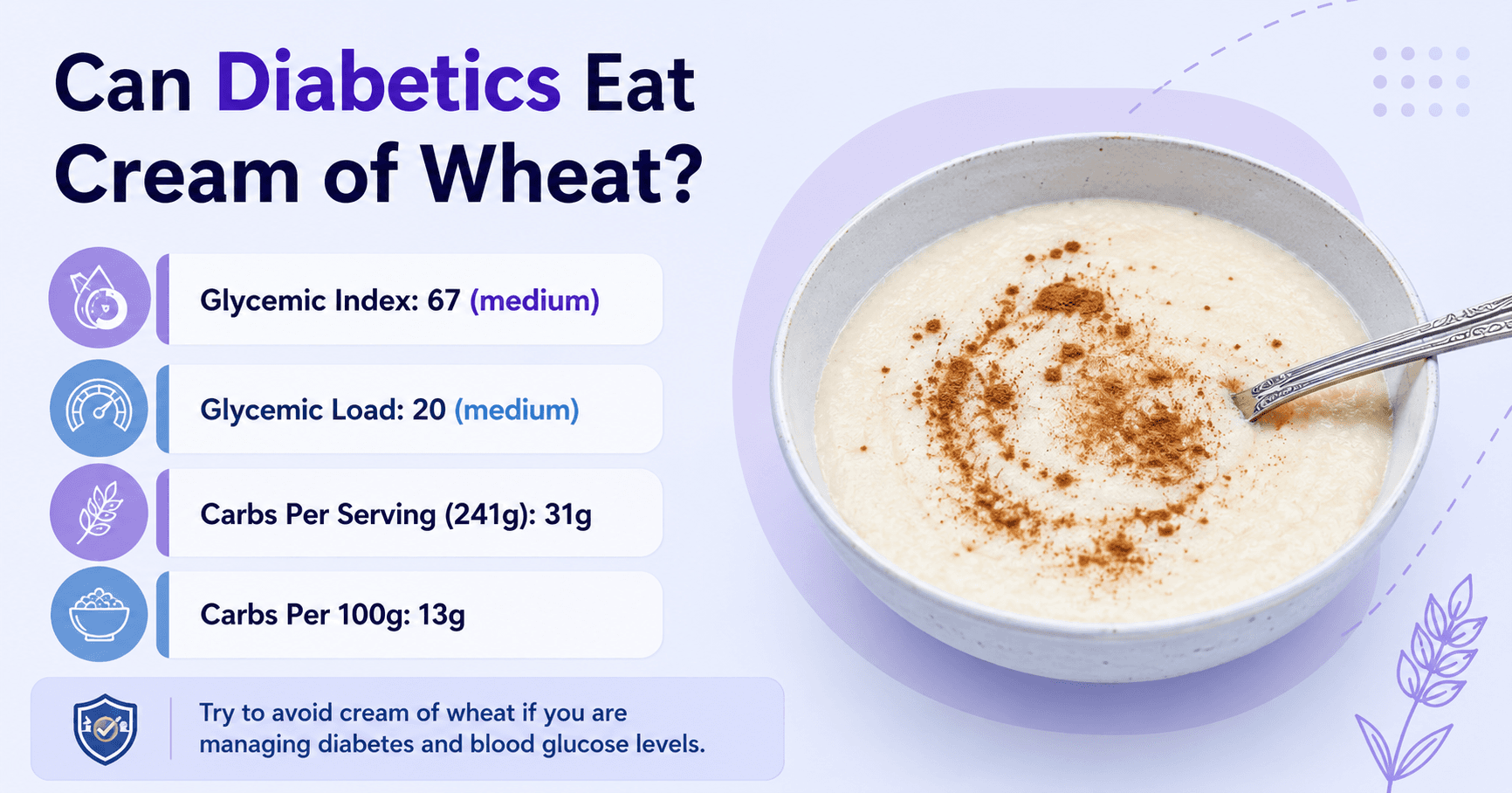 Can Diabetics Eat Cream of Wheat or Not