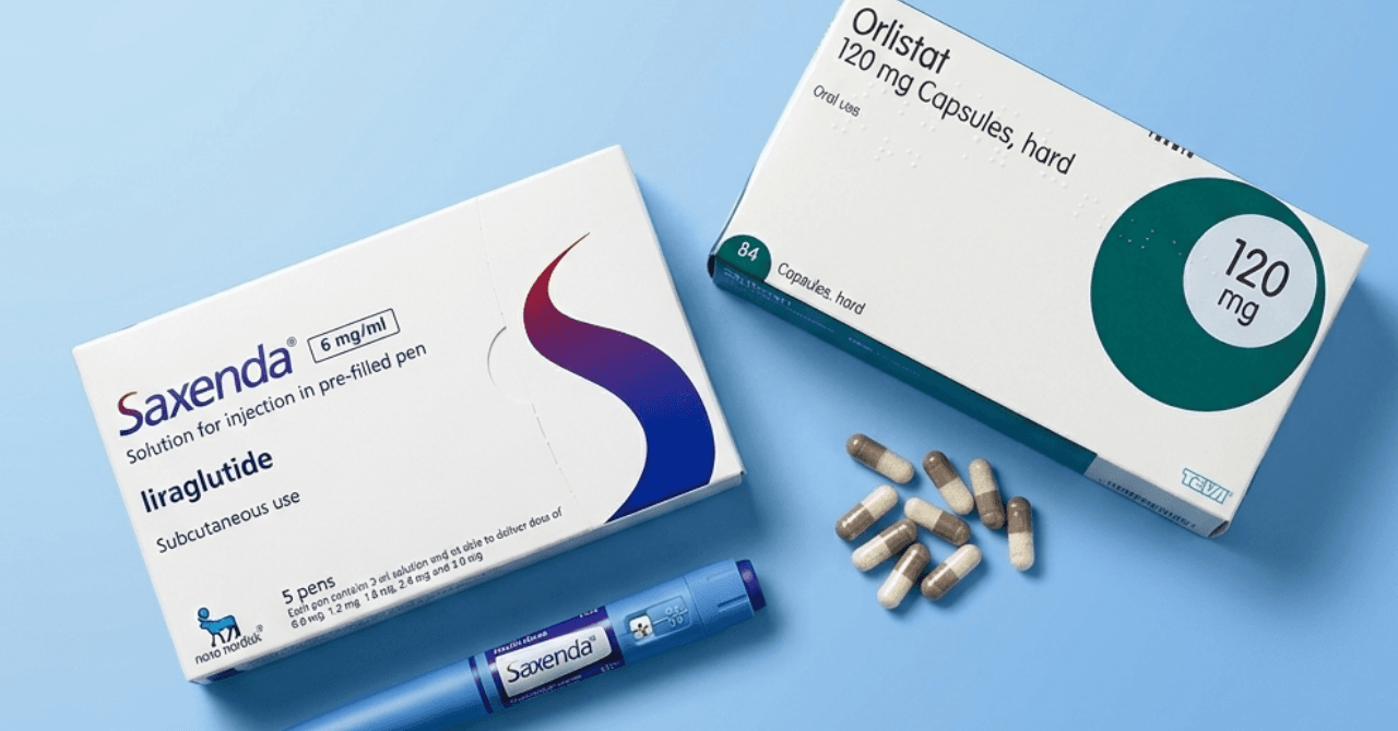 How Orlistat and Saxenda Work Differently