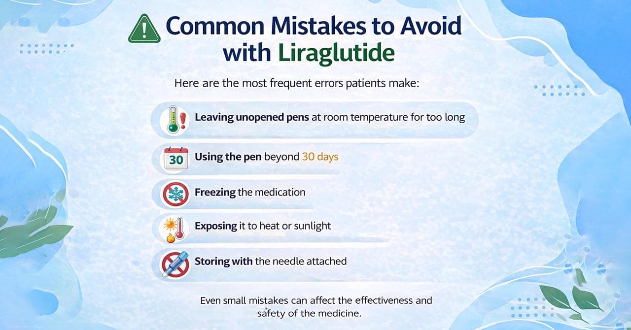 Common Mistakes to Avoid for Liraglutide