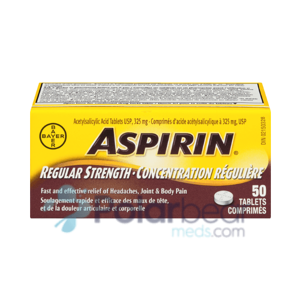 ASPIRIN Coated Delayed Release Regular Strength - Image 1
