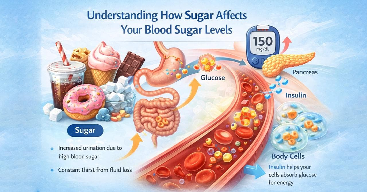 How Sugar Affects Your Blood Sugar Levels