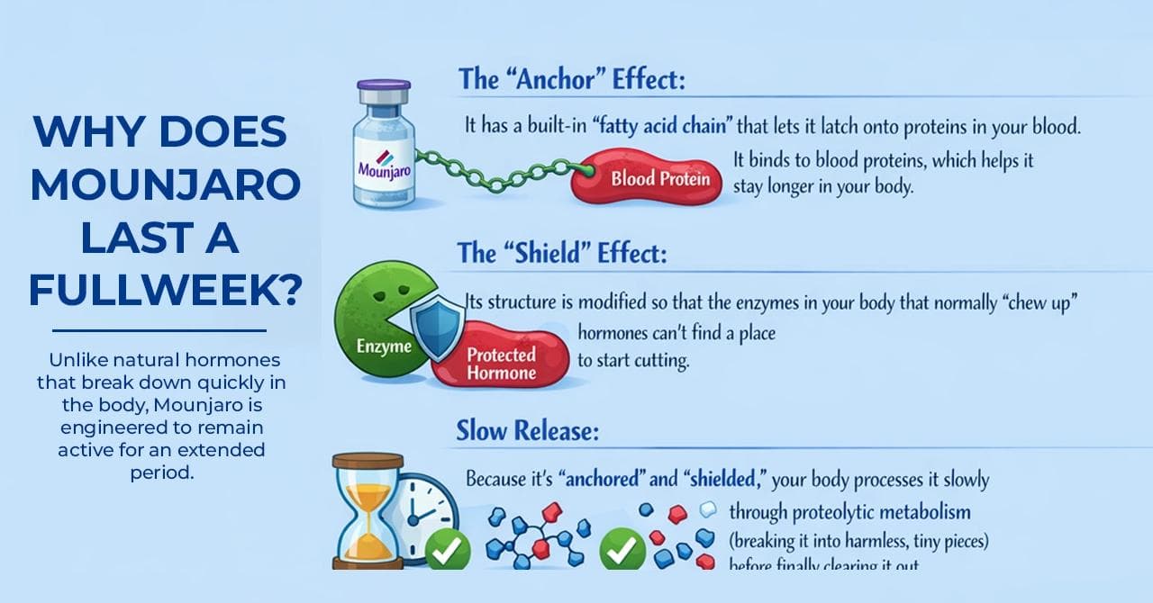 Why Does Mounjaro Last a Full Week?