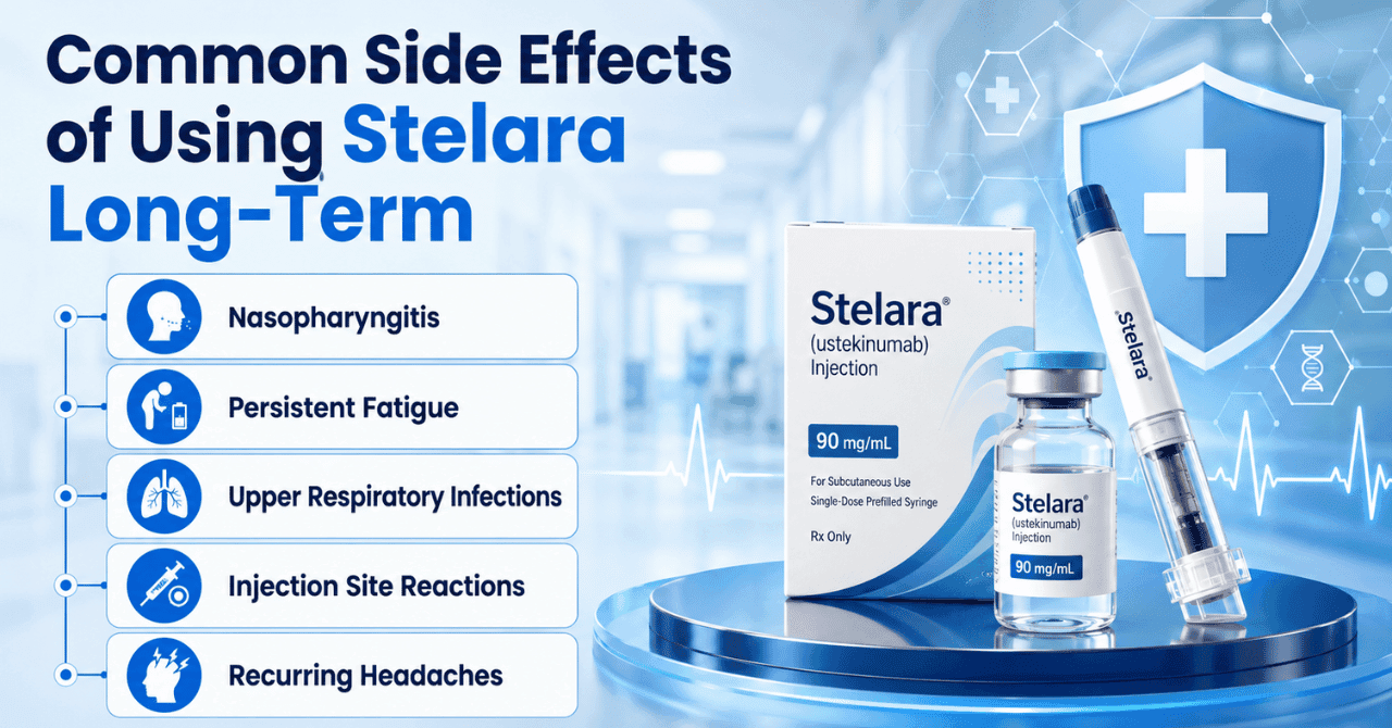 Common Side Effects of Using Stelara Long-Term