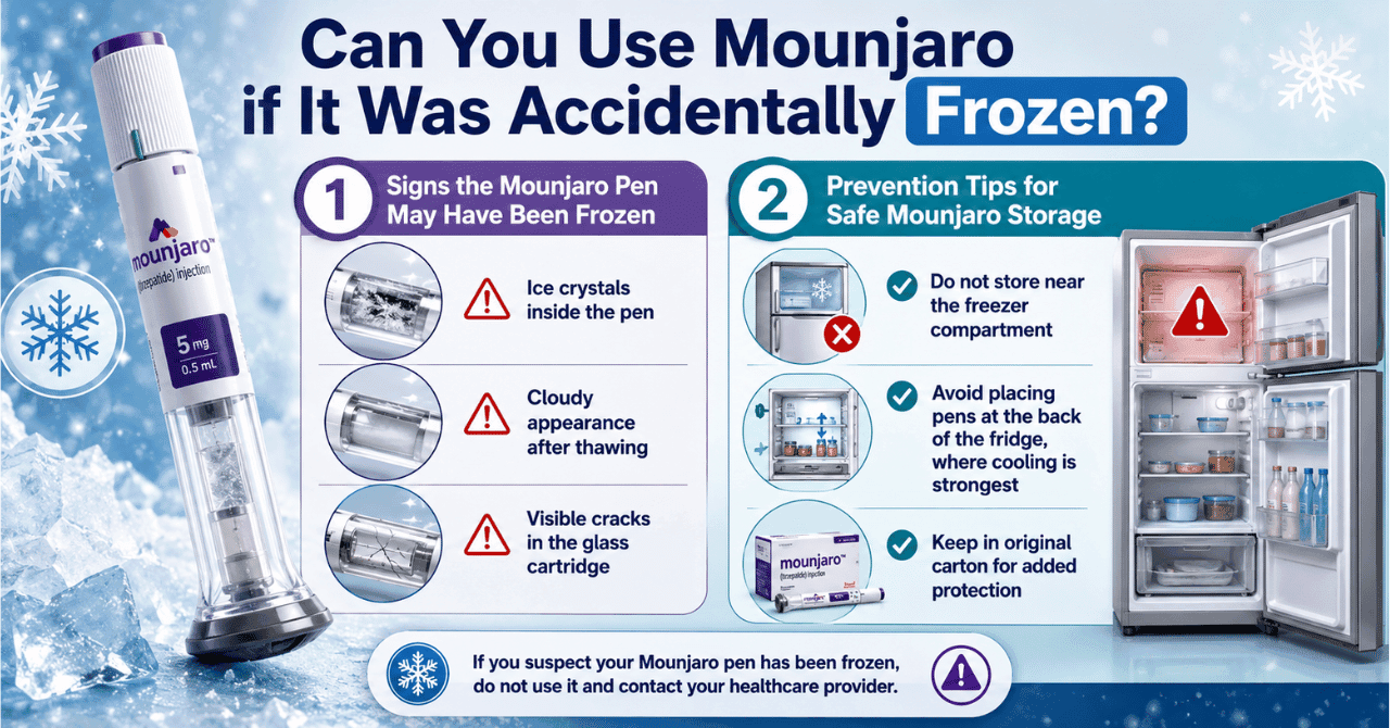 Can You Use Mounjaro if It Was Accidentally Frozen