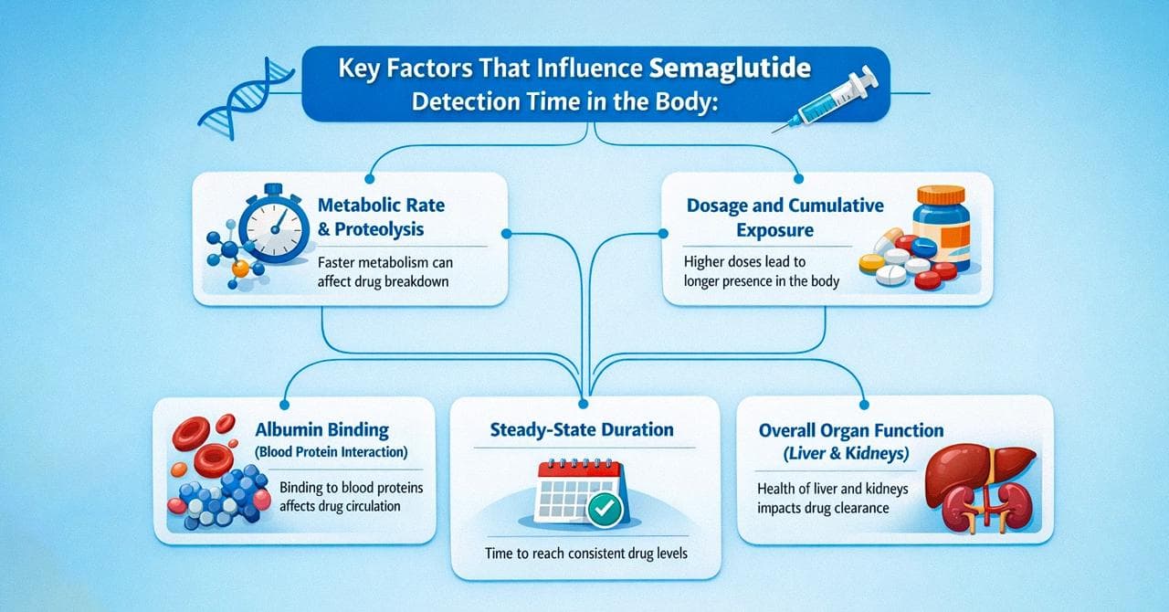 Key Factors That Influence Semaglutide Detection Time in the Body