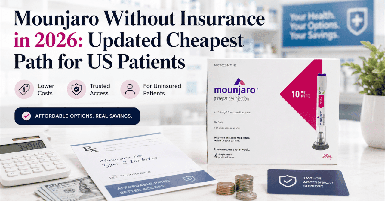 What Is the Cheapest Way to Get Mounjaro Without Insurance in 2026 for US Patients