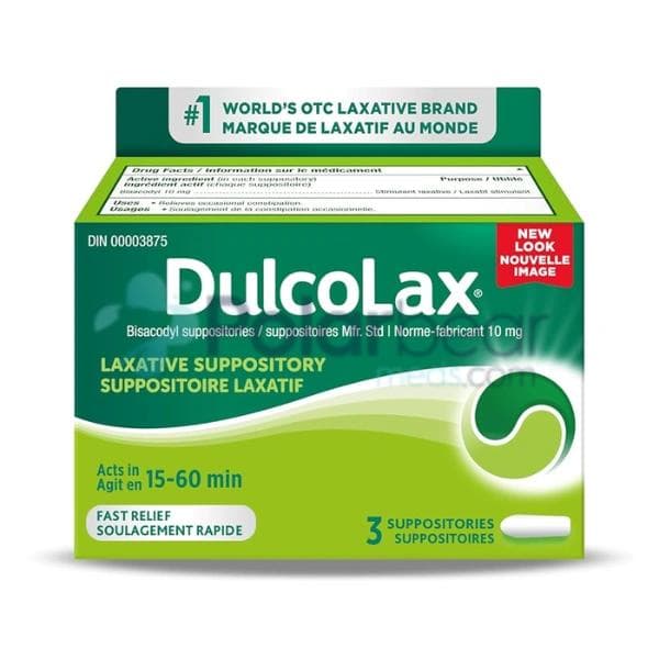 Dulcolax Suppositories - Image 1