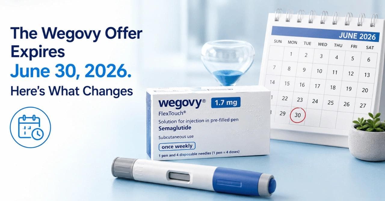 The Wegovy Offer Expires June 30, 2026