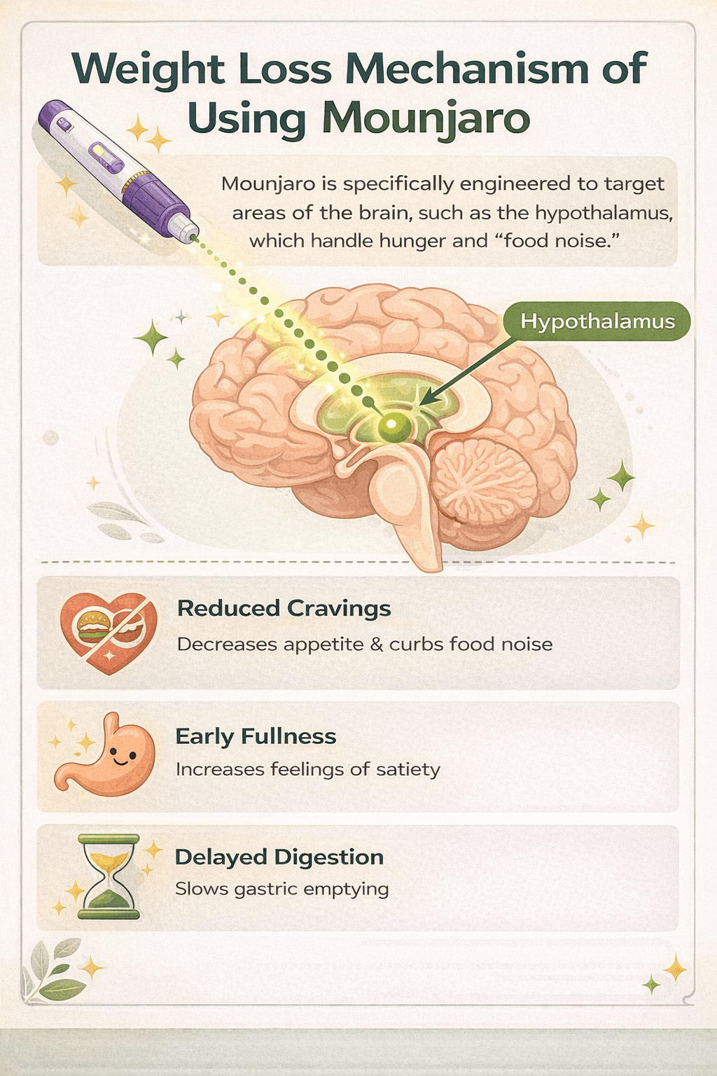 Weight Loss Mechanism of Using Mounjaro