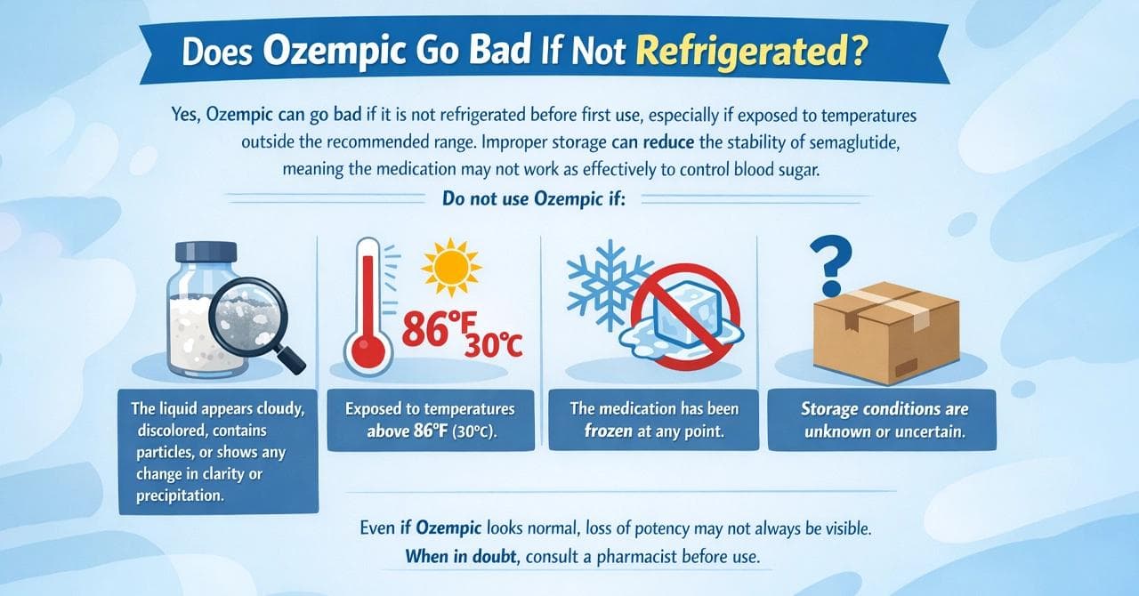 Does Ozempic Go Bad If Not Refrigerated