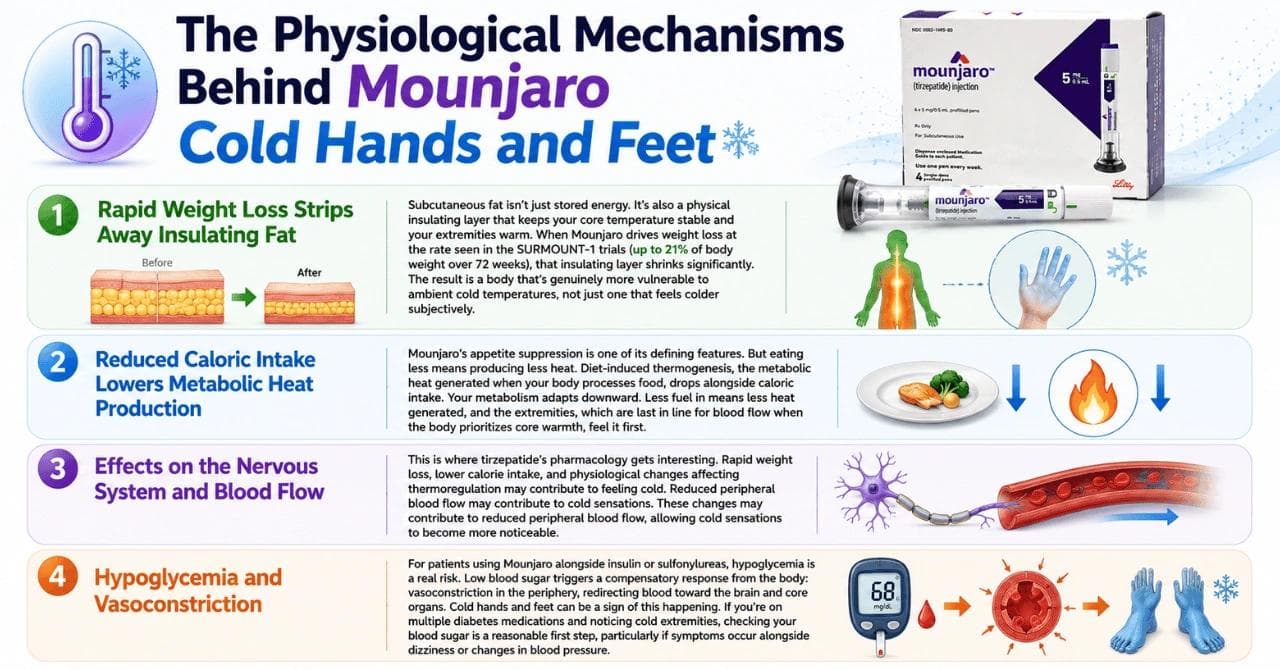The Physiological Mechanisms Behind Mounjaro Cold Hands and Feet