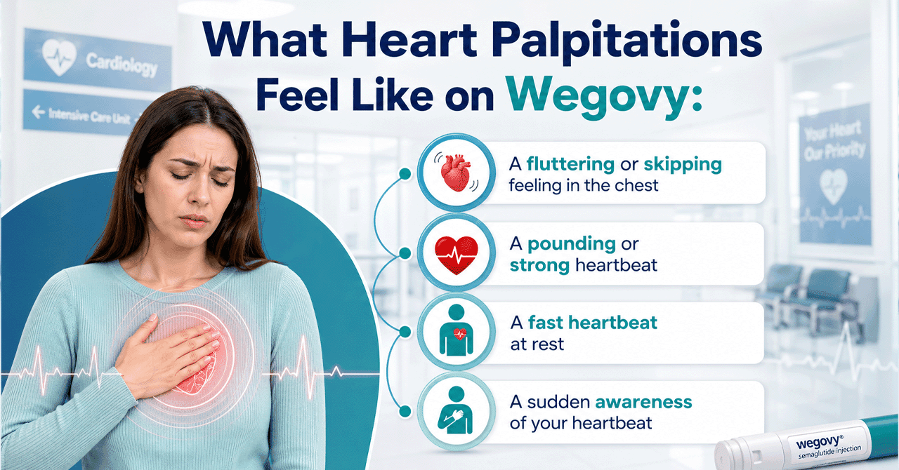 What Heart Palpitations Feel Like on Wegovy