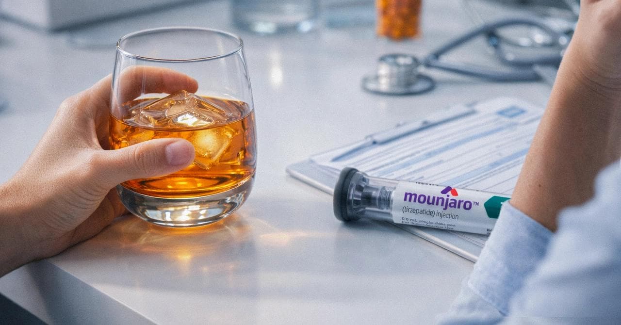 Can You Drink Alcohol While Taking Mounjaro for Weight Loss?