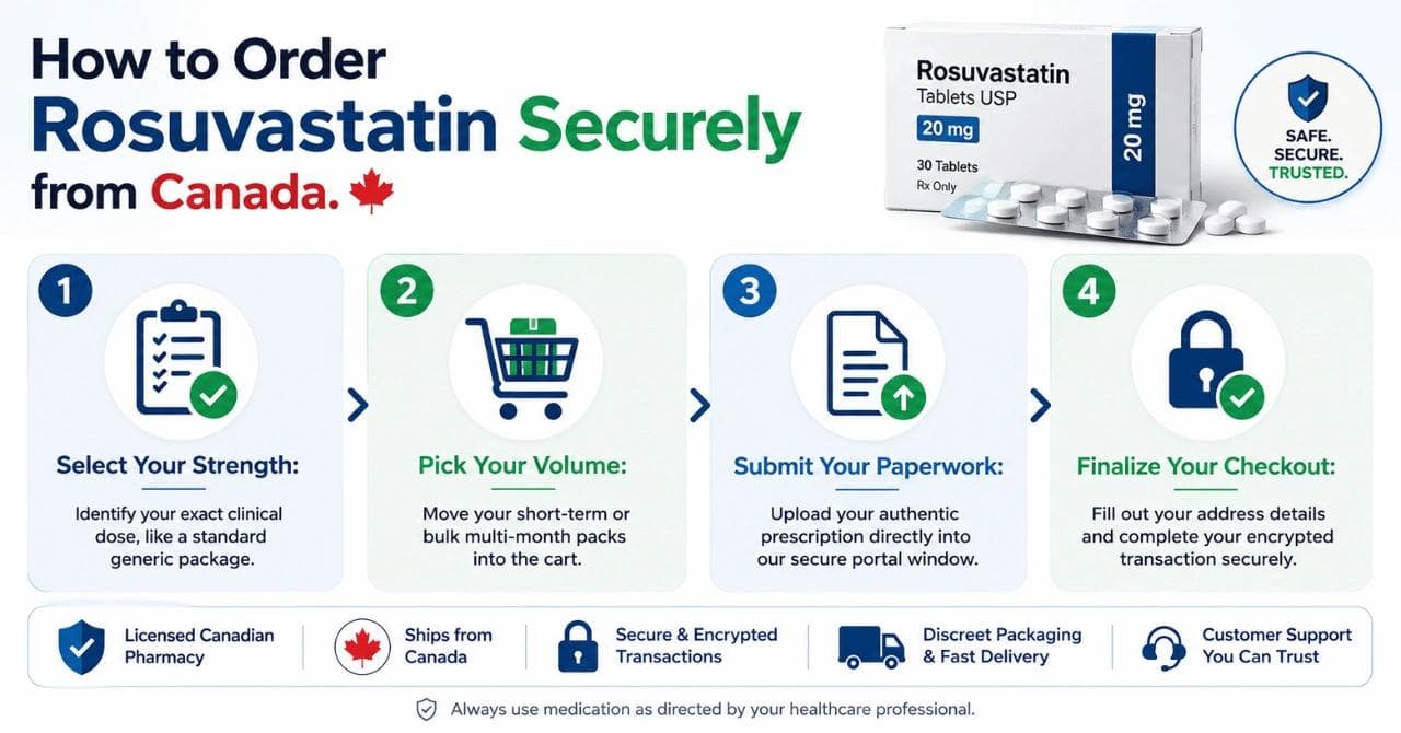 How to Order Rosuvastatin Securely from Canada