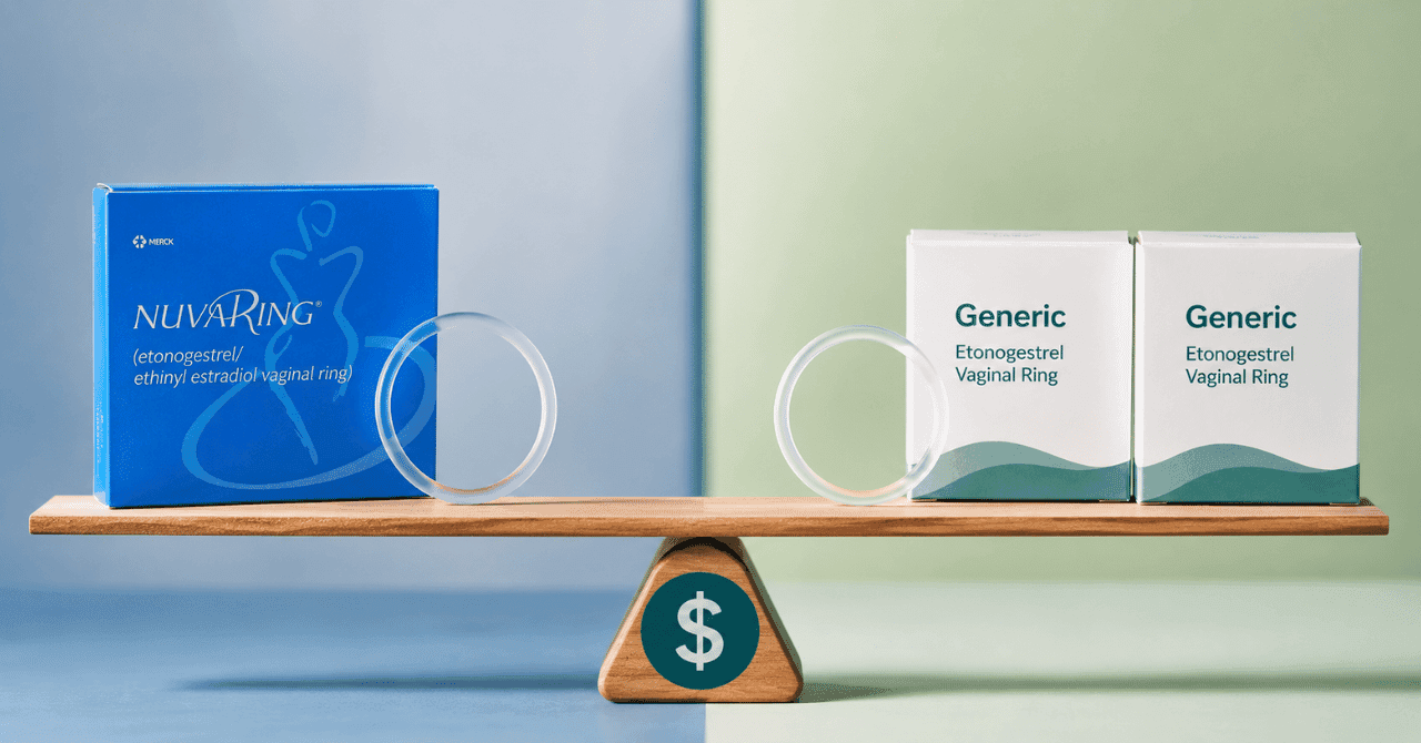 2026 Cost Comparison: NuvaRing vs. Generic Etonogestrel Ring
