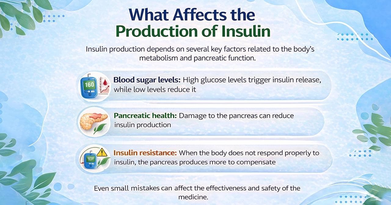 What Affects the Production of Insulin