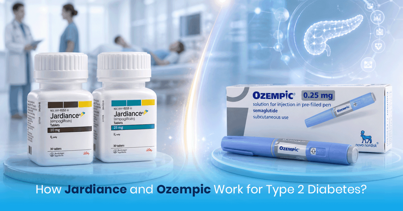 How Jardiance and Ozempic Work for Type 2 Diabetes