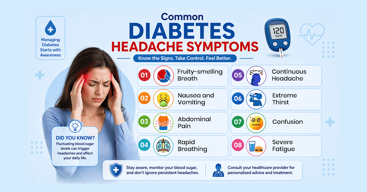 Diabetes Headache Symptoms to Watch For