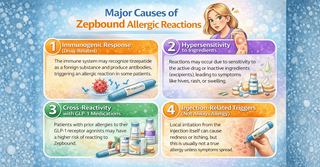 Major Causes of Zepbound Allergic Reactions