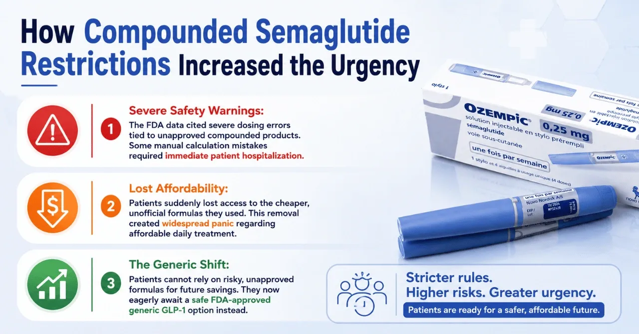 How Compounded Semaglutide Restrictions Increased the Urgency