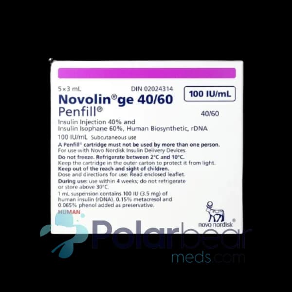 Novolin GE 40 / 60 Penfill Cartridge