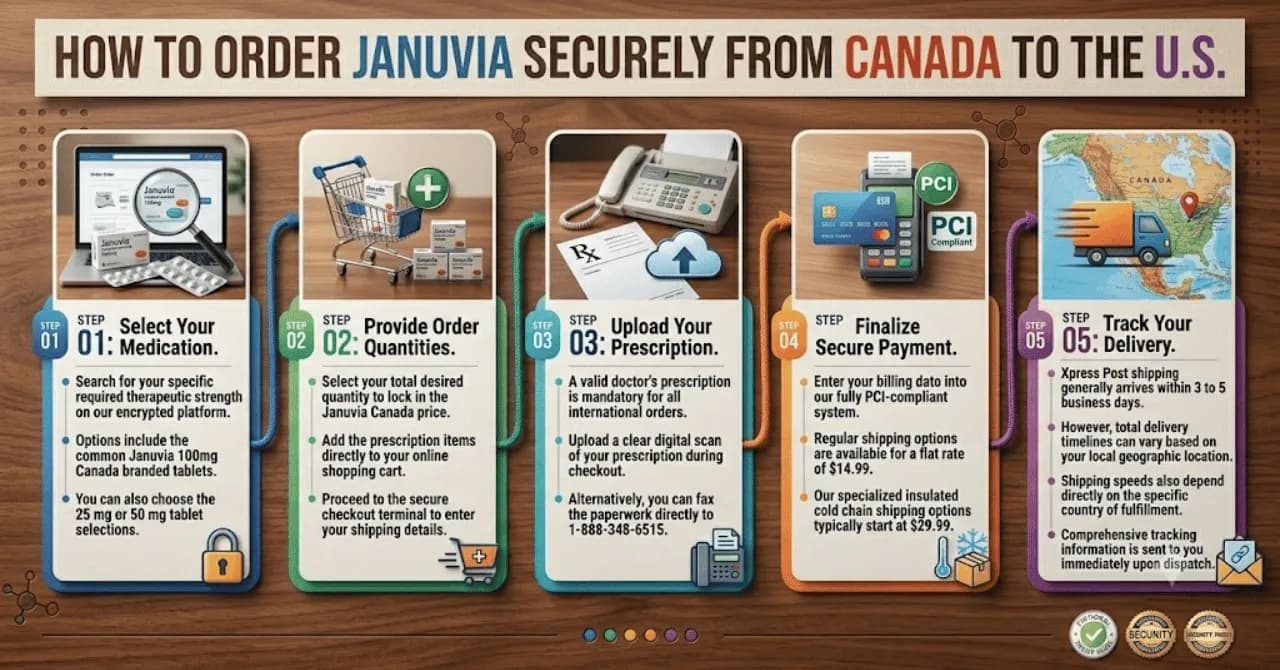 How to Order Januvia Securely from Canada to the U.S.