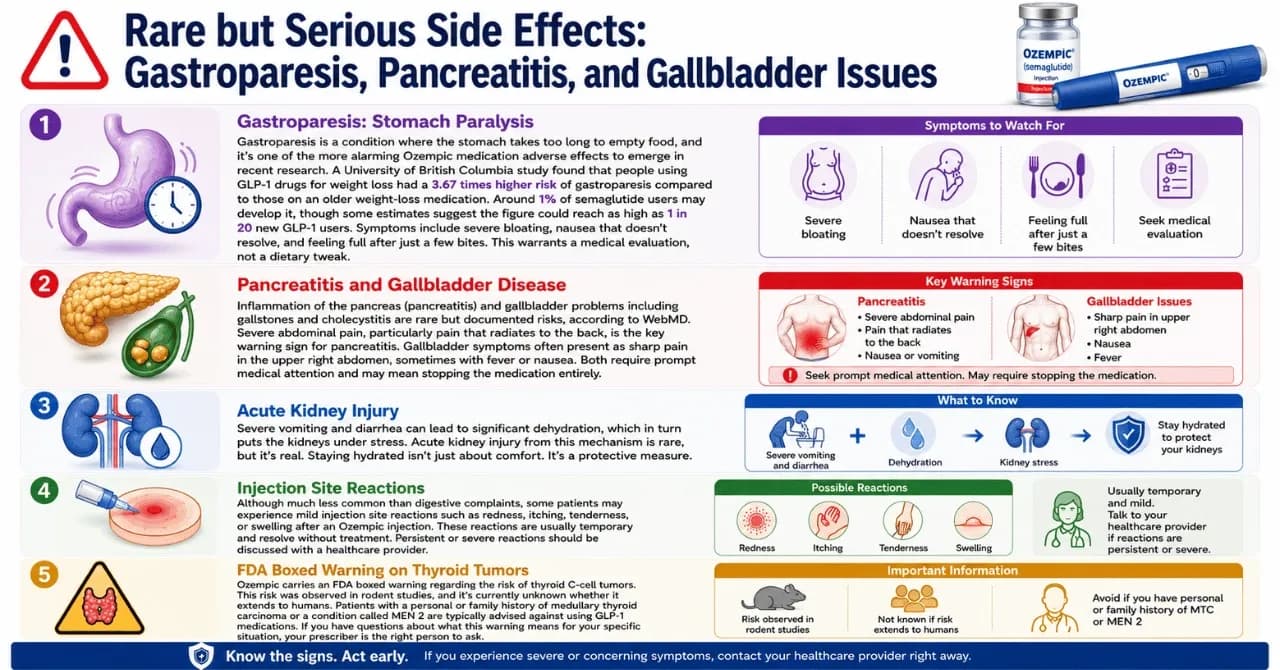 Serious Side Effects: Gastroparesis