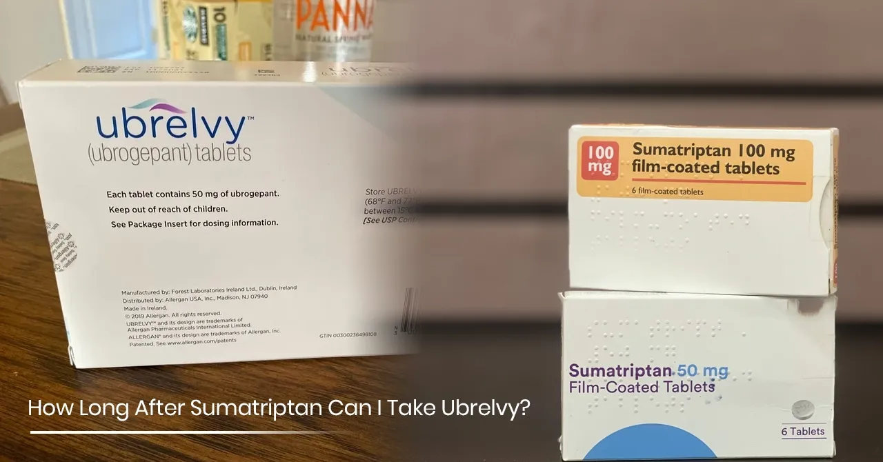 Can You Take Ubrelvy and Sumatriptan Together?