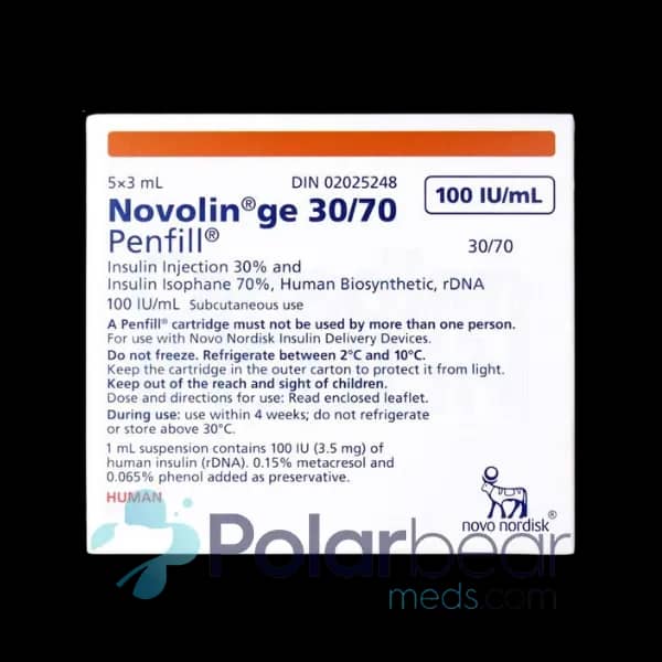 Novolin GE NPH Penfill Cartridge - Image 1