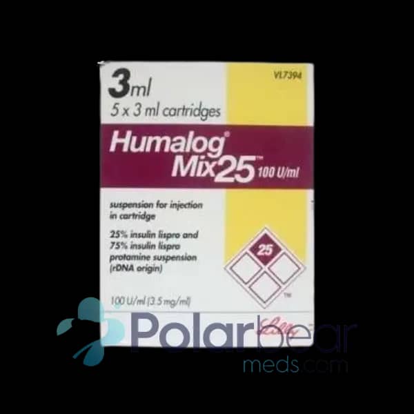 Humalog Mix 25 Cartridge - Image 1