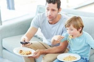 Distracted eating