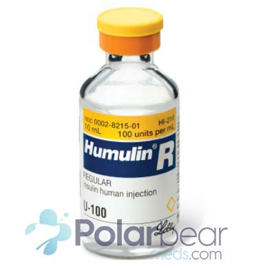 Humulin R regular human injection