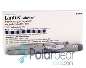 lantus solostar insulin glargine injection