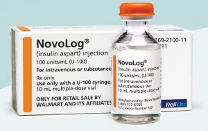 NovoLog 100 units/ml Insulin Aspart Injection