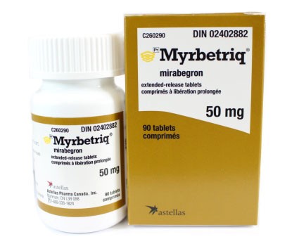 Myrbetriq mirabegron 50 mg 90 tablets